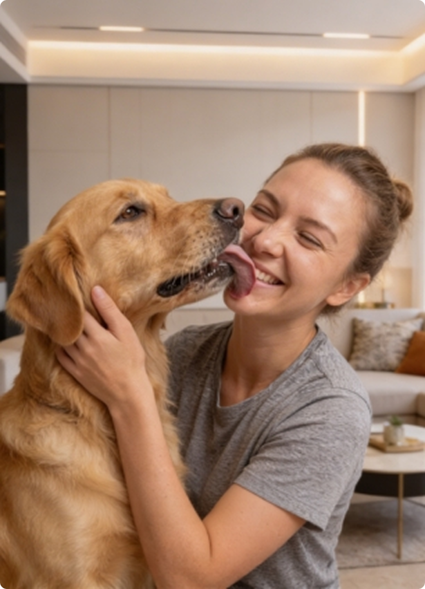 Step 4: Keep the kisses coming