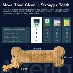 Dental chew close-up