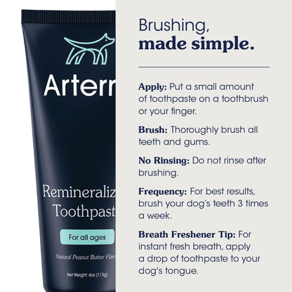 Remineralizing Dog Toothpaste